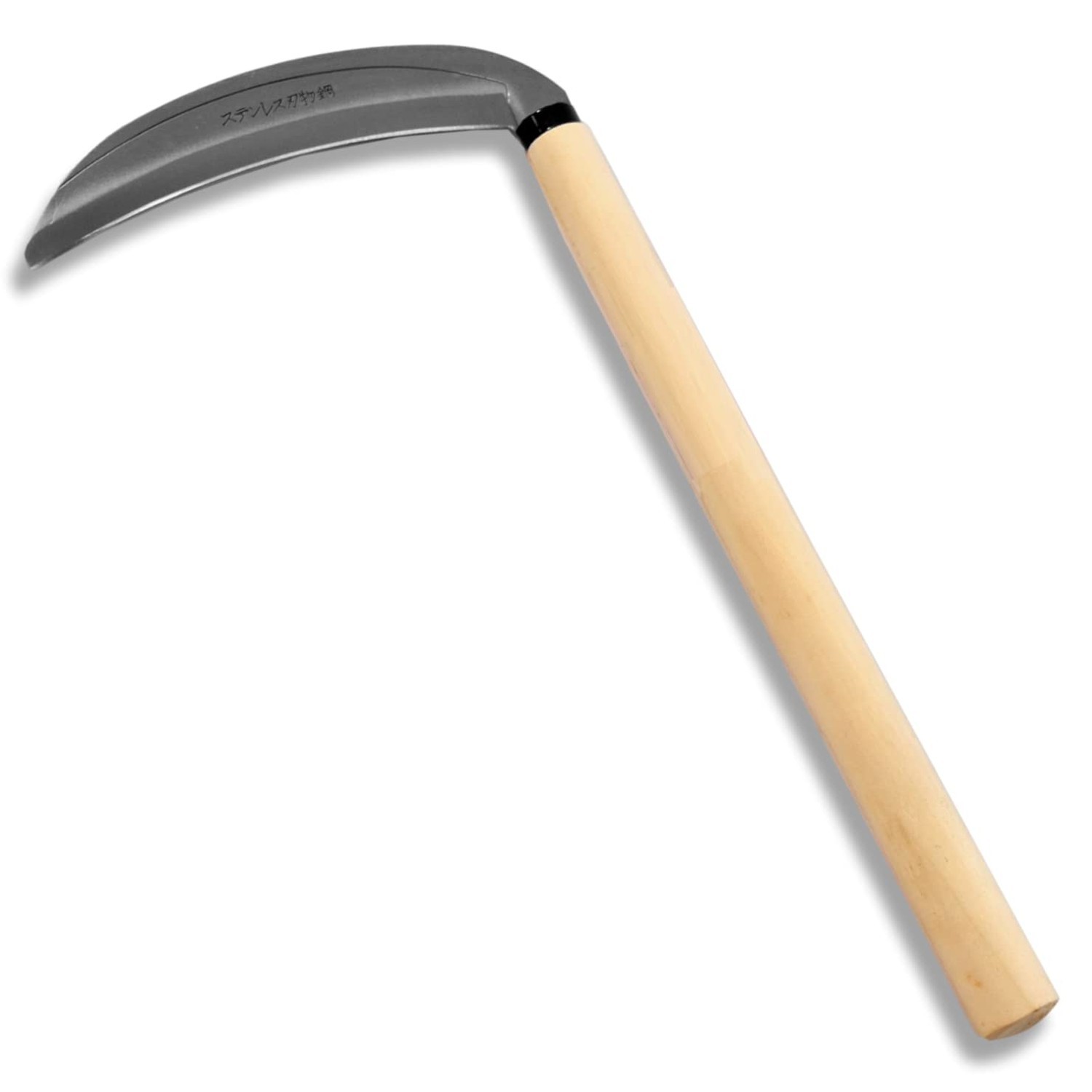 KAKURI Grass Sickle Garden Tool 7.6", Japanese Style Kama Weeding Sickle, Sta...