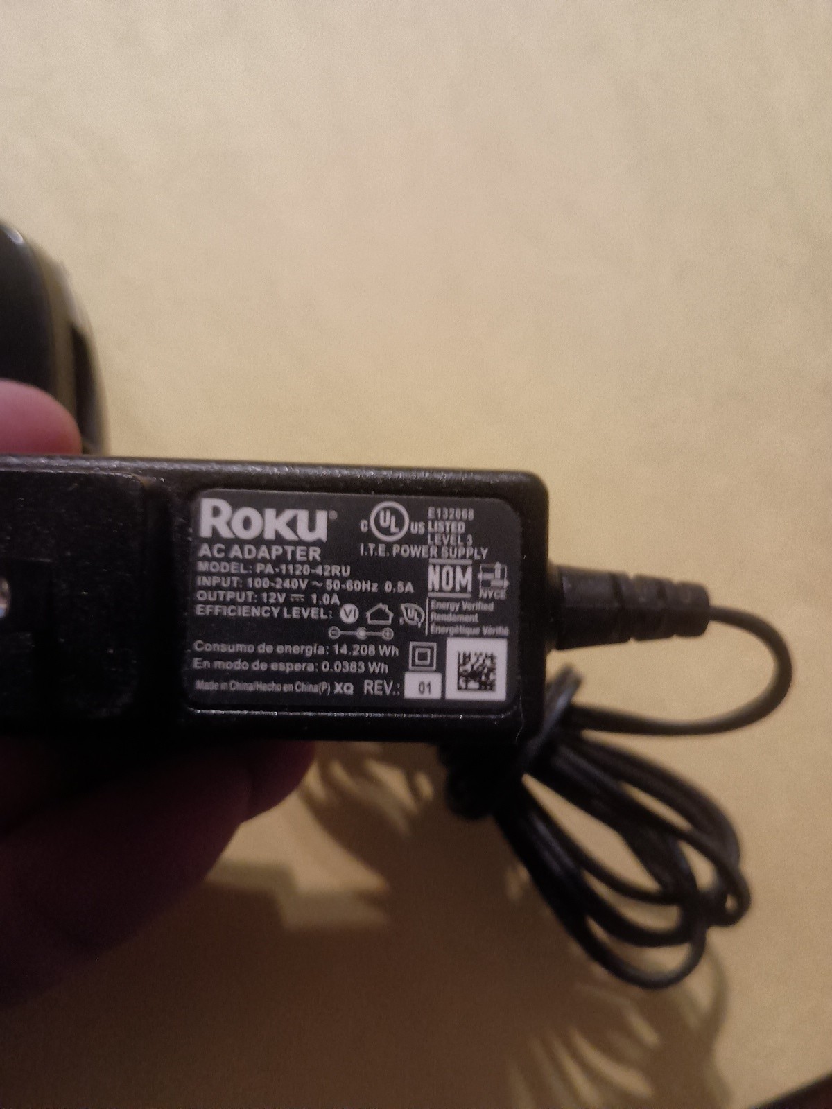 Roku 3 (3rd Generation) Media Streamer Black With Power Cord
