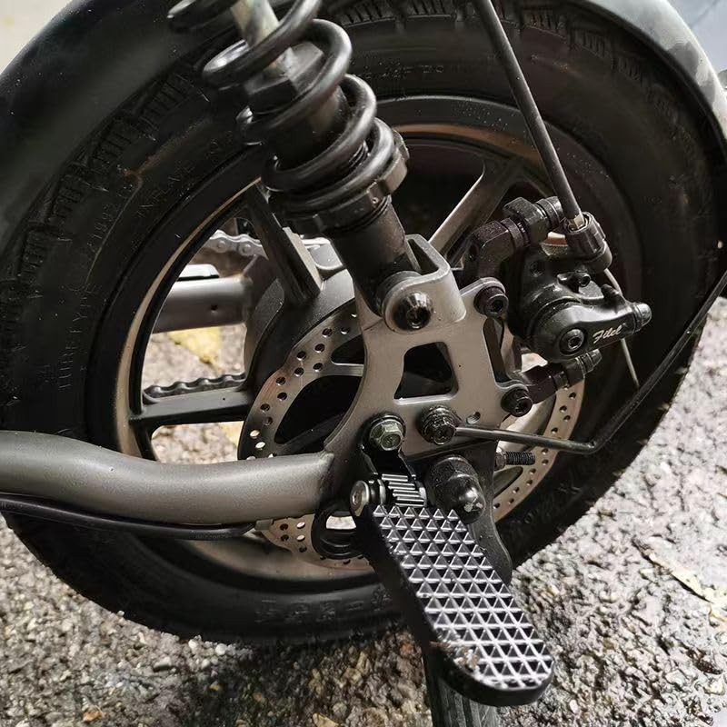 Scooter Footpegs E-bike Footpeg in Aluminum Alloy, Lenght Double Hole