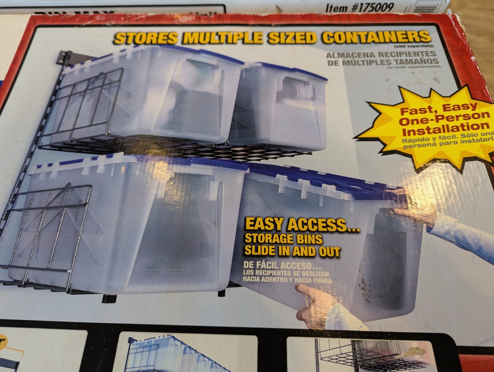 HyLoft Bin Max Storage Units- You Get 2 Brand New, Never Opened