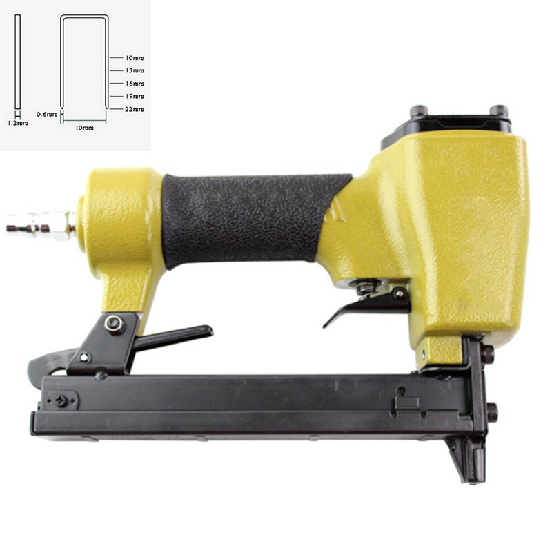 Upholstery Stapler Funinture Cabinets Pneumatic nail Stapler 100 PCS 4-7 kgf/cm²