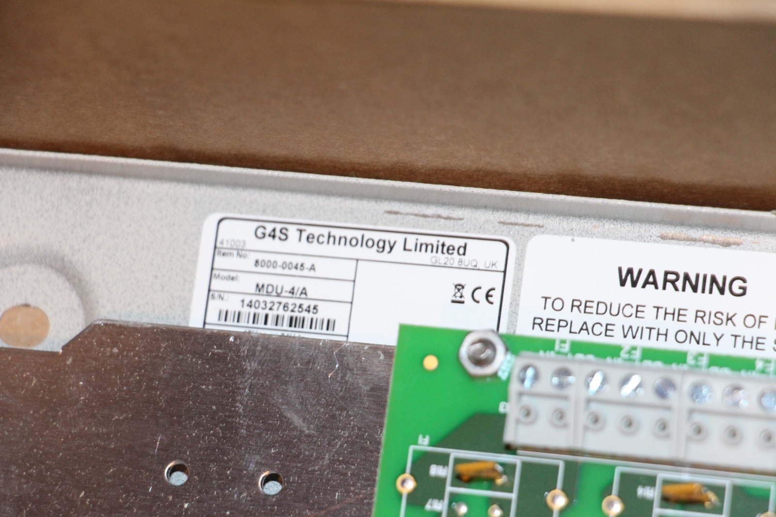 Amag MDU-4 4-Reader/Door Mulitinode Database Unit 8000-0045-A New