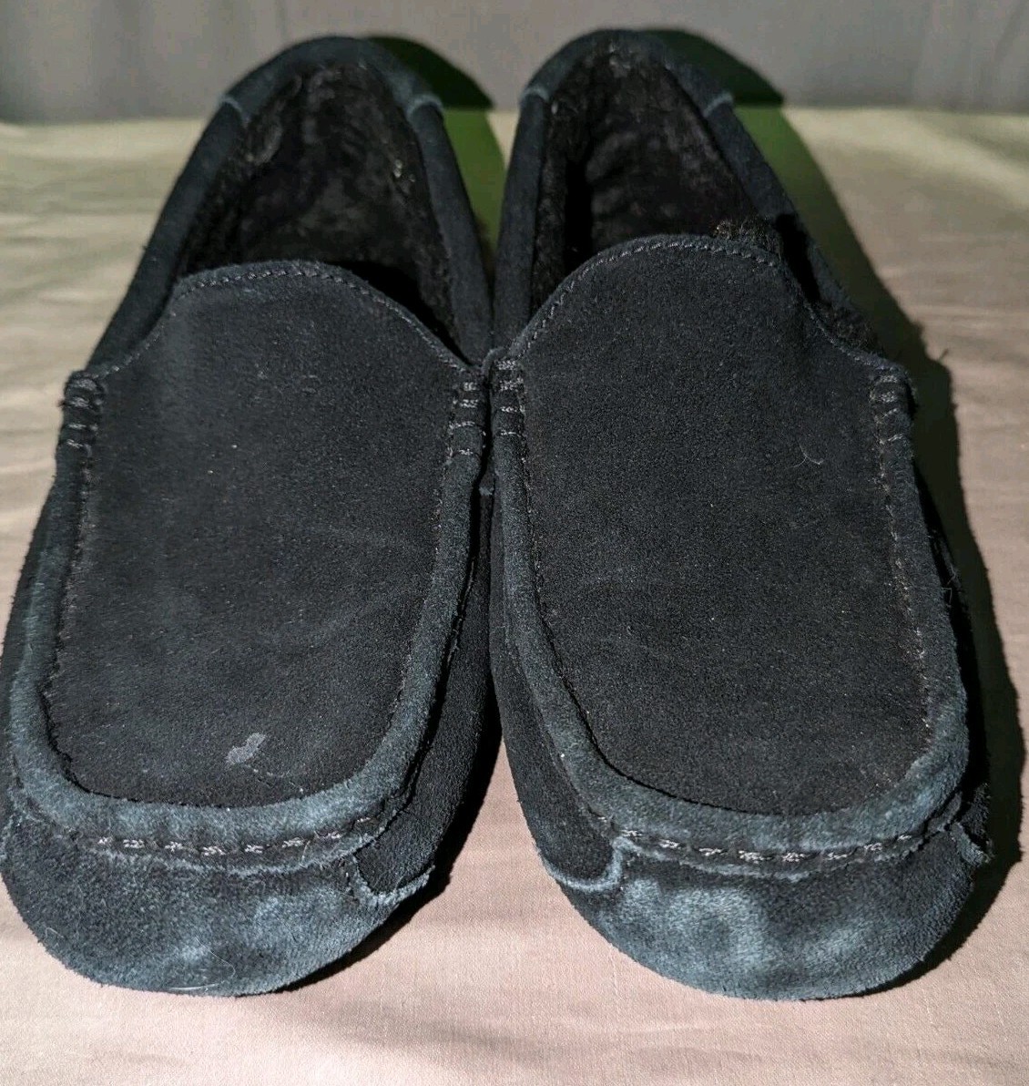 Koolaburra Slippers Mens Size 8 M Black Tipton