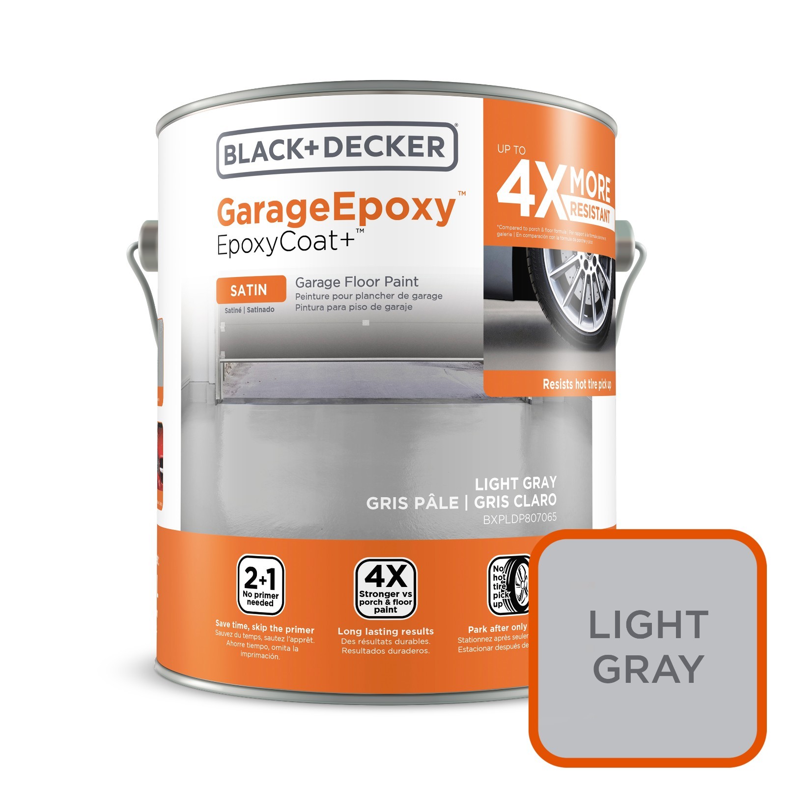 Black+Decker Garage Epoxy Paint Light Grey BXPLDP807065