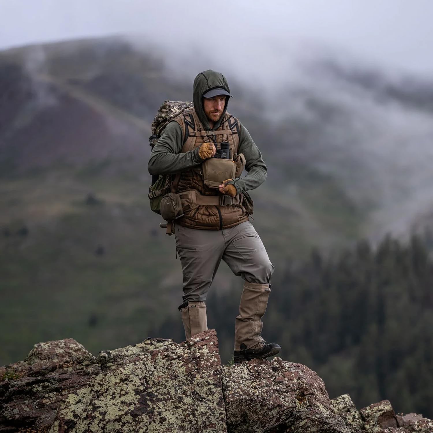 Eberlestock Recon Modular Bino Pack - Advanced Binocular Small, Mountain