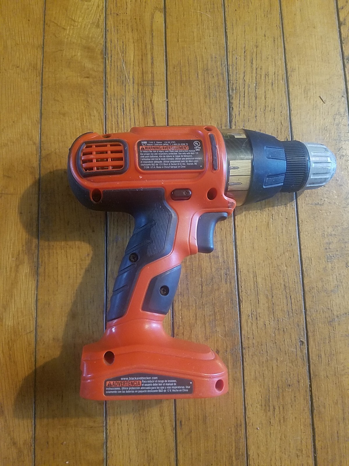 Black & Decker SS12 12V Smart Select Technology Drill Only