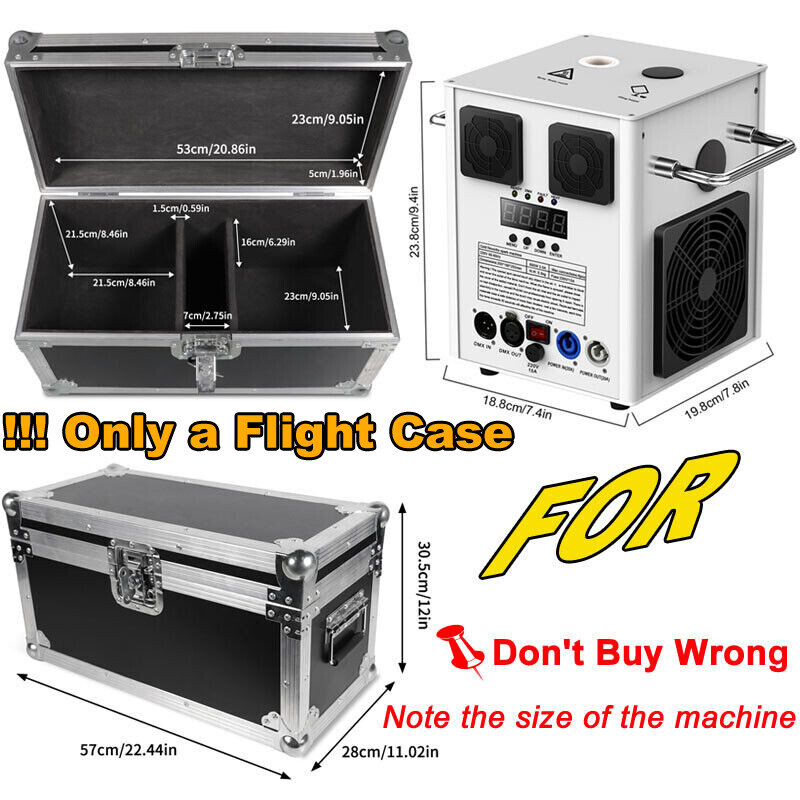 700W Cold Spark Machine Stage Effect Firework Machine Wedding w/Flight Case