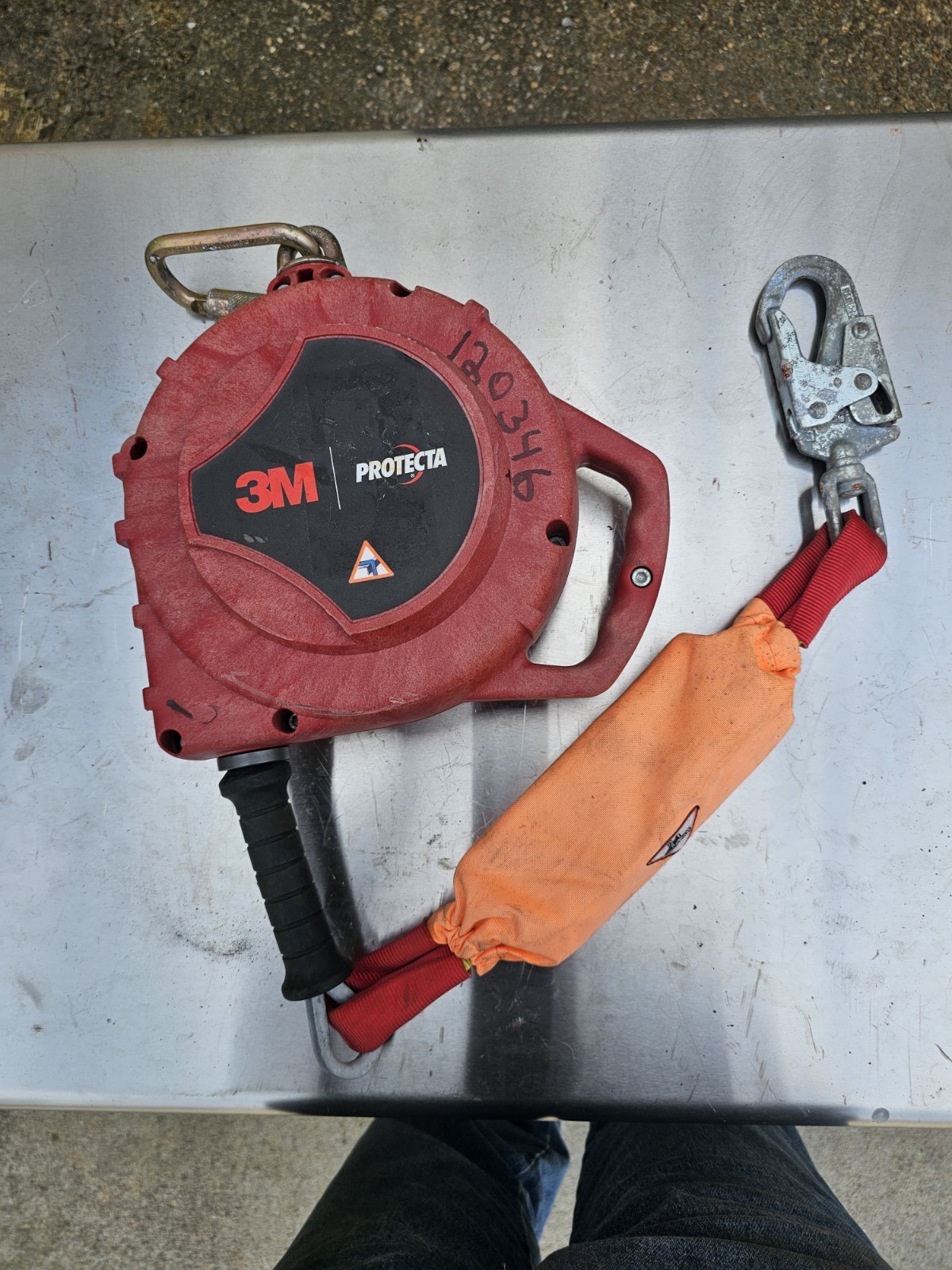 3M PROTECTA 3590543 33' SELF RETRACTING CABLE LIFELINE LANYARD USA 🇺🇲 YO YO