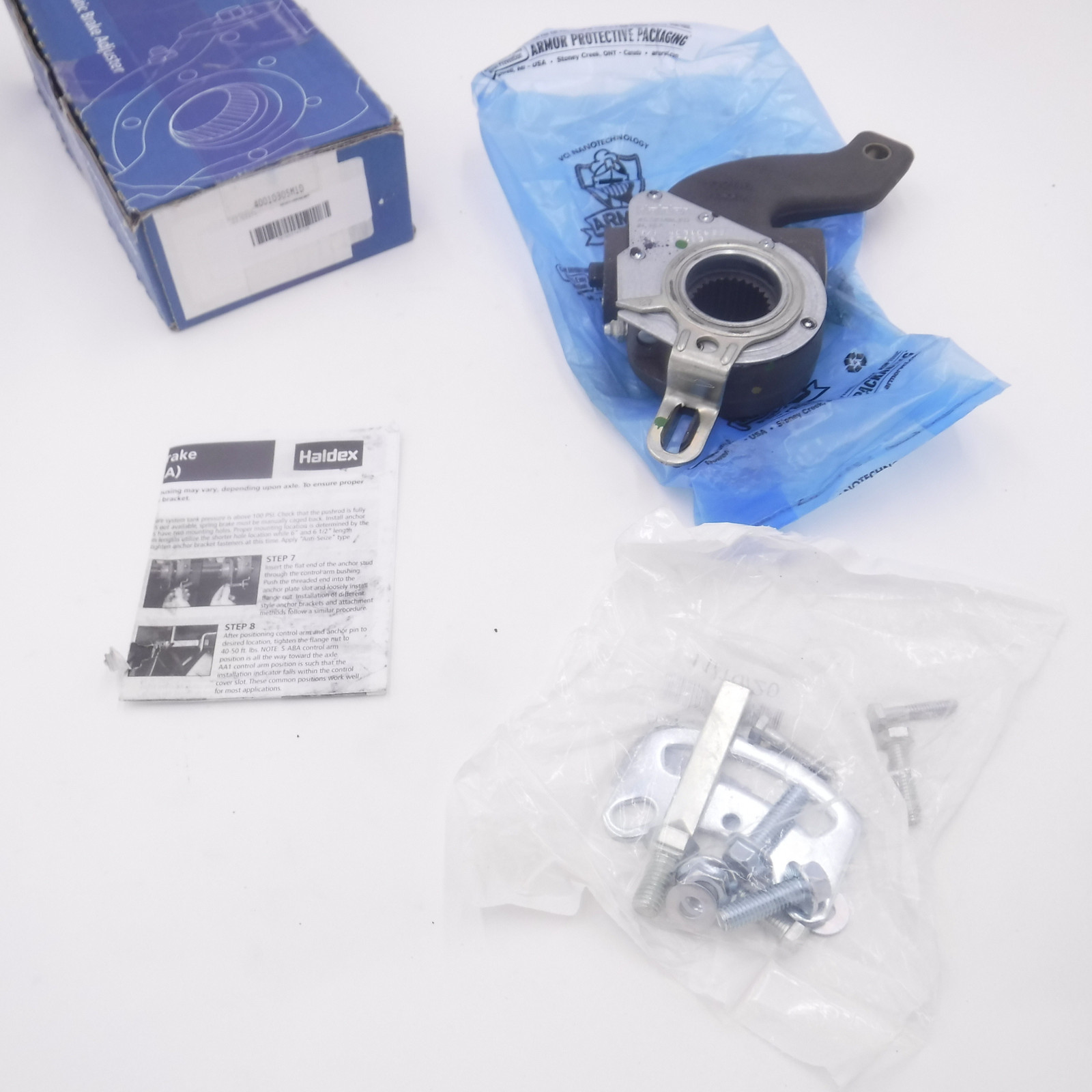 Genuine Haldex 6" Automatic Slack Brake Adjuster 1-1/2" Cam 28 Spline 40010305