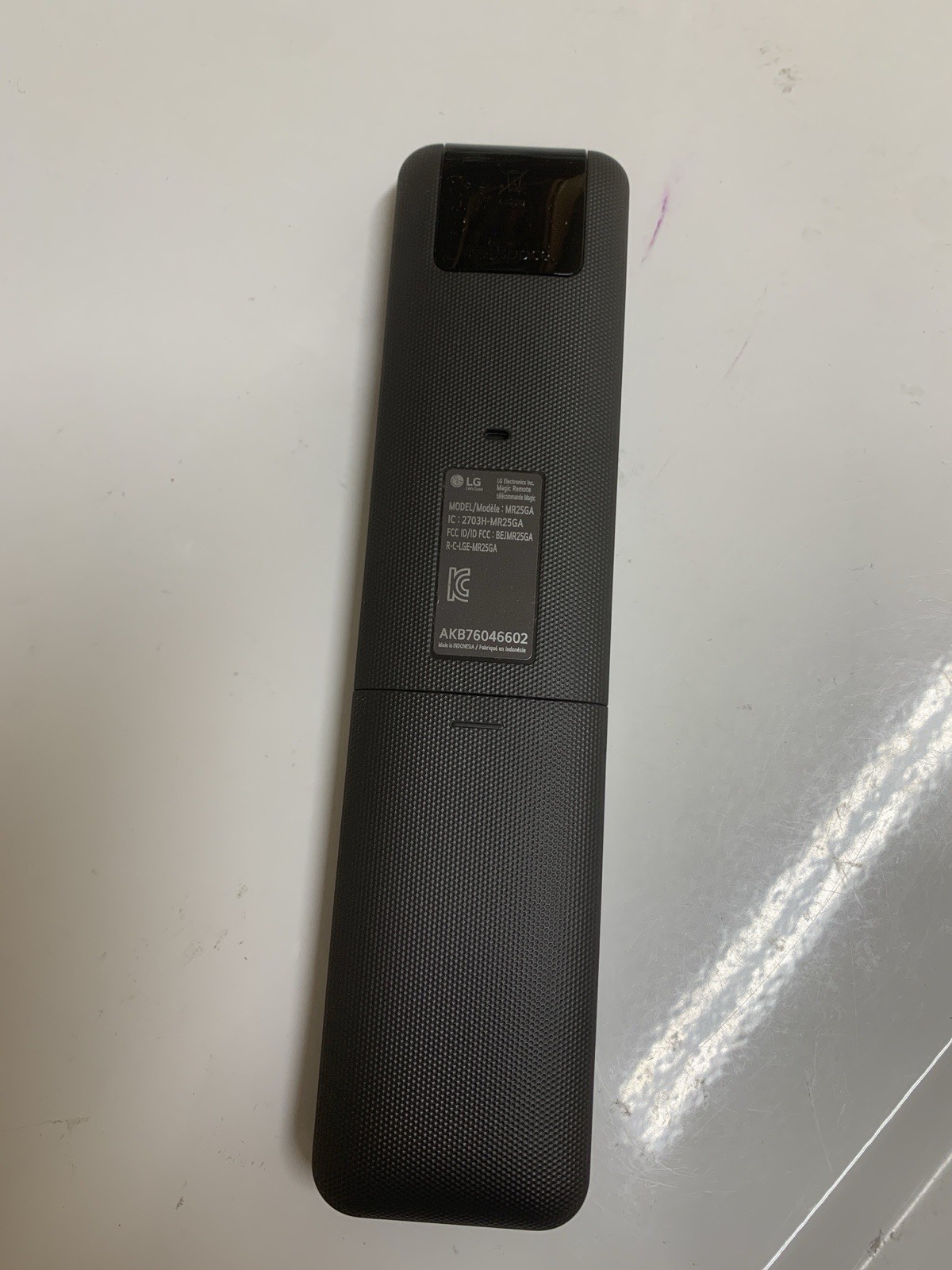 LG MR25GA Magic Remote Control AI Wireless Black