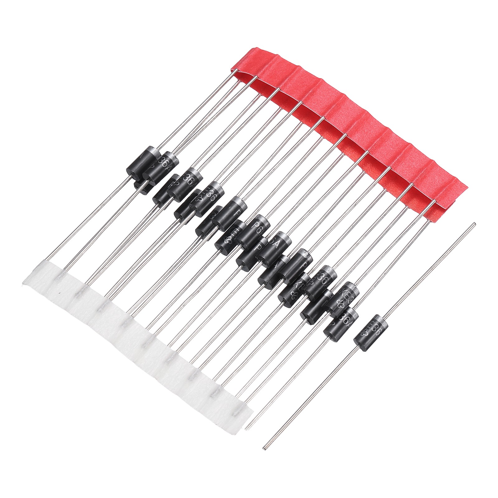 20Pcs Transient Suppression Diodes P6KE36A DO-15 Axial Unidirectional Channel