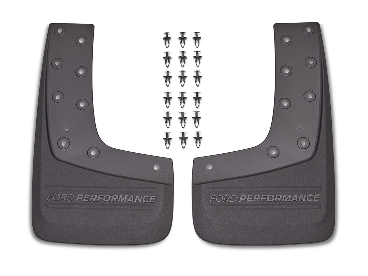 Genuine Ford Ranger Raptor Molded Rear Splash Guards 2024-2026