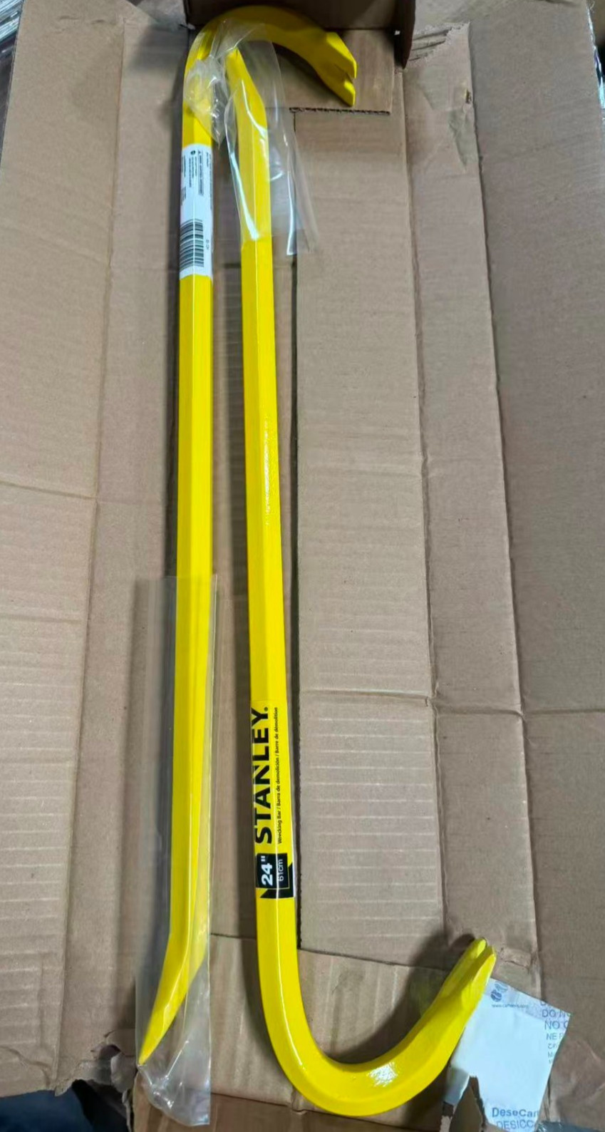 2-Pack Stanley 55-124 Ripping Bar, 24 in L, Beveled/Chisel/Slotted Tip