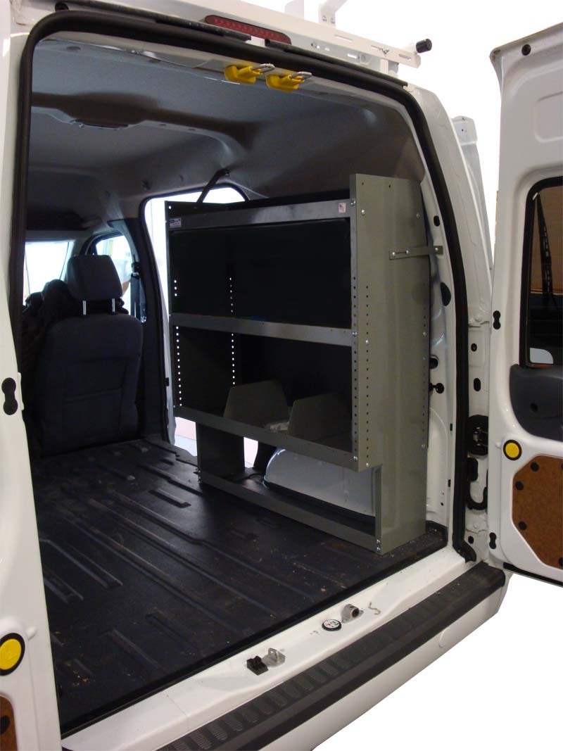 Van Shelving Storage - Space Saver to fit Ford Transit Connect. 38Lx44Hx13D NEW!