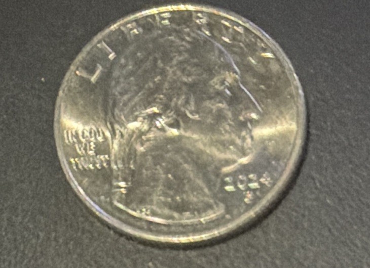 1981 Philadelphia Washington Quarter 25C Business Strike Copper KM#164