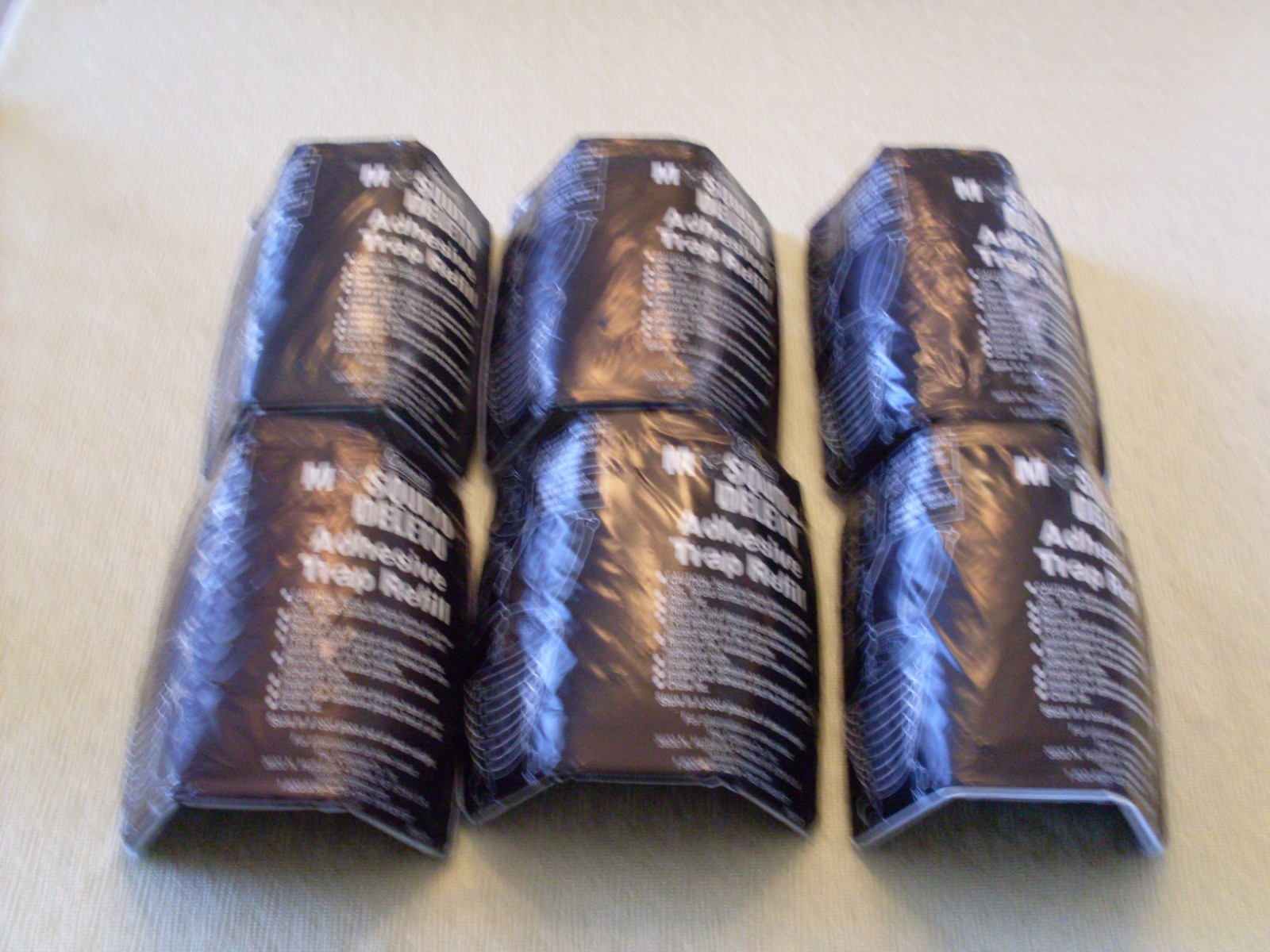 Lot Of (2) Coleman Mosquito Deleto Adhesive Trap Refill Cartridges 2960-602 New