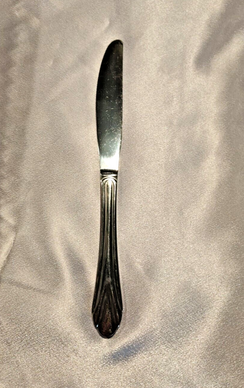 Hampton Silversmiths Rose Pattern Stainless Steel 8 3/4" Replacement Table Knife