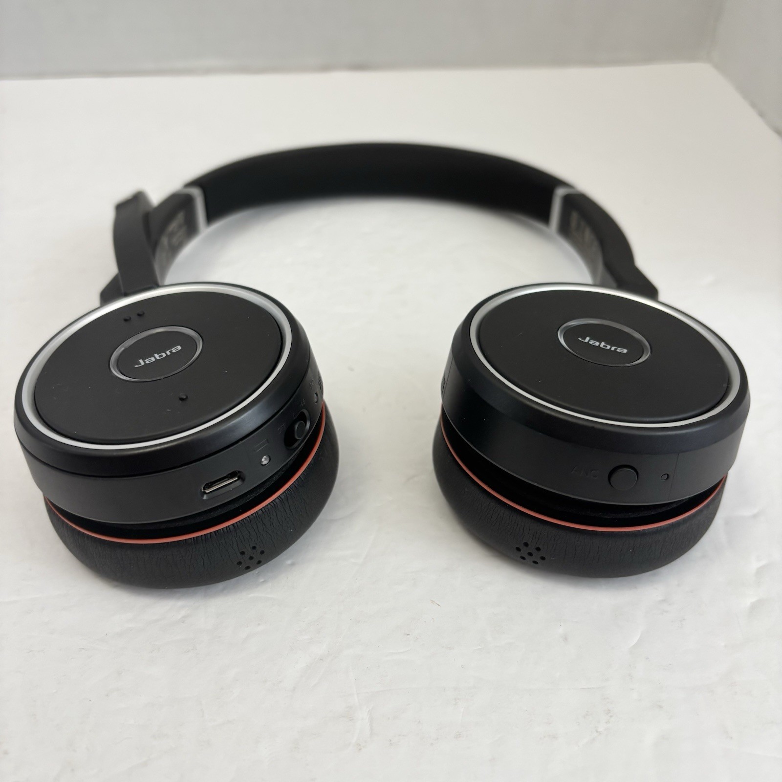 Jabra Evolve 75 SE Wireless Bluetooth Headset w/ Charging Stand, Dongle, & Case