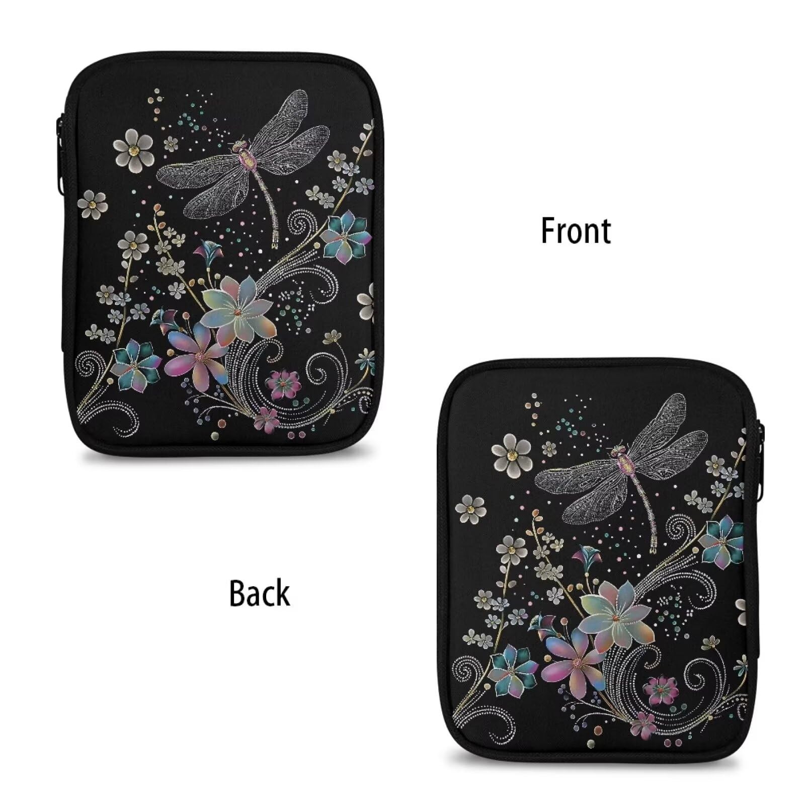 Dragonfly Organizer Case for Interchangeable Circular Knitting Needles, Croch