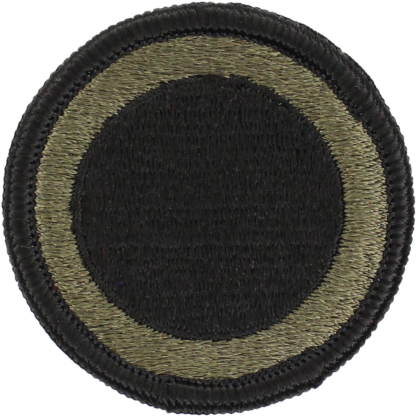1st Army Corps Subdued Patch (Olive Drab / Black ) ( 2 1/4" ) P674A