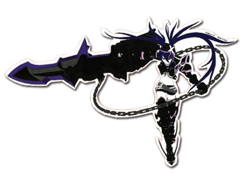 BLACK ROCK SHOOTER 2 to 3" Sticker