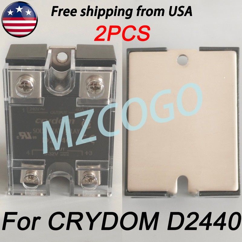 New In Box For Crydom D2440 3-32V 40A 240V Solid State Relay Module Supply *2