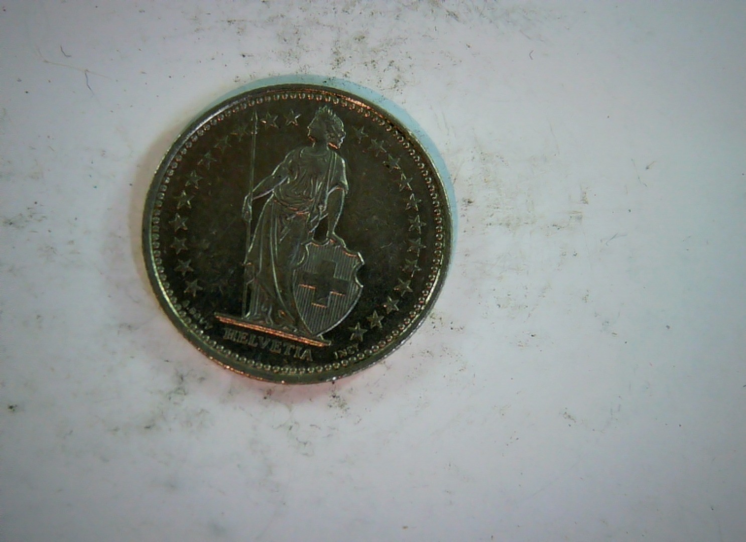 Switzerland 1990 1/2 Franc Helvetia (Swiss franc coinage) Coin
