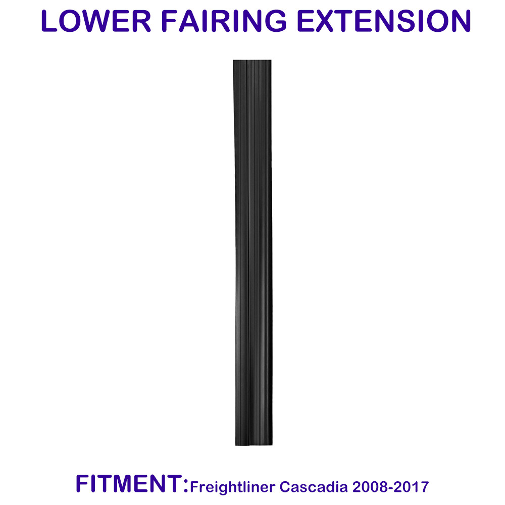 Rear Lower Cab Fairing Extension for 2008–2017 Freightliner Cascadia Driver Side