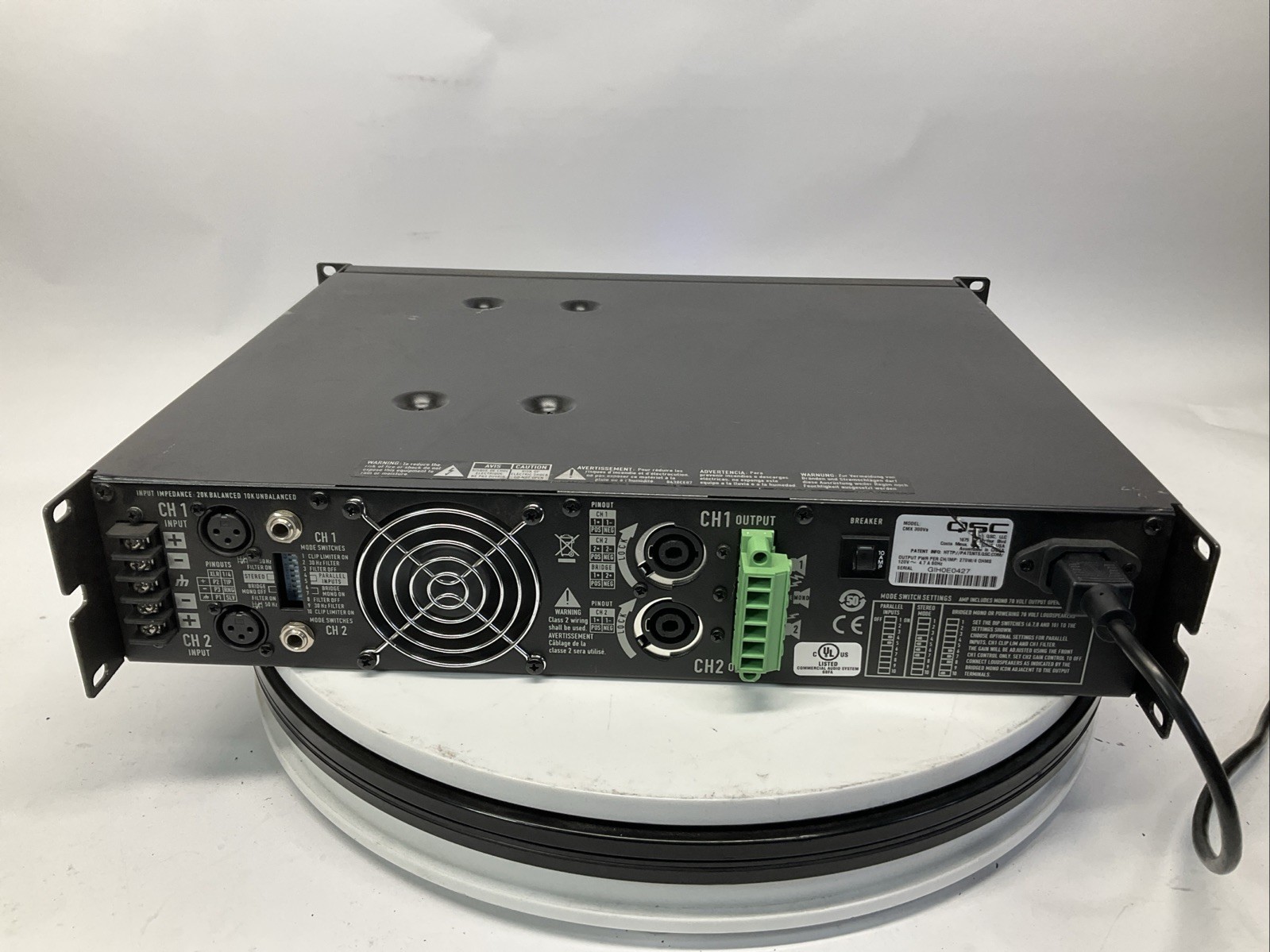 QSC CMX 300Va Professional Amplifier