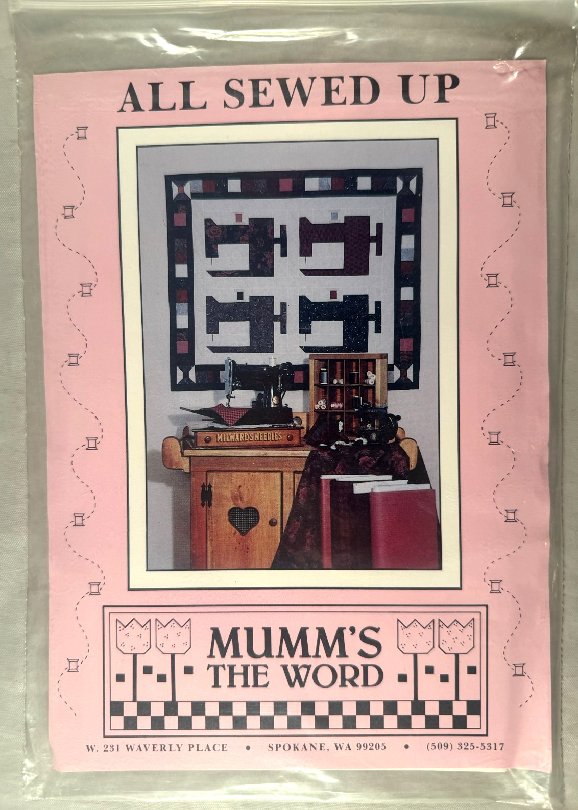 All Sewed Up - Mumm's The Word - Pattern Only