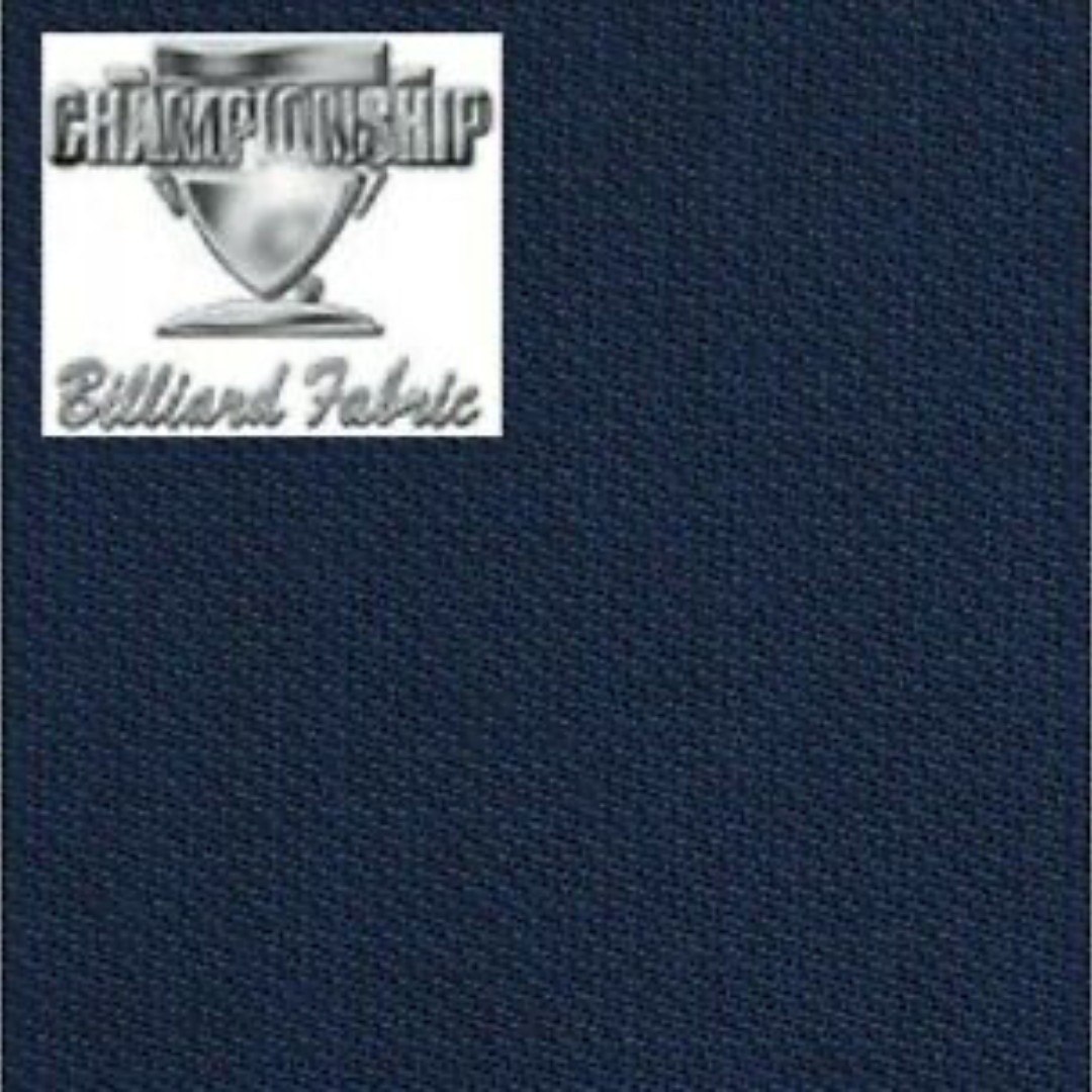 CHAMPIONSHIP COUTURE POOL TABLE CLOTH  9FT PIERRE (ROYAL BLUE)