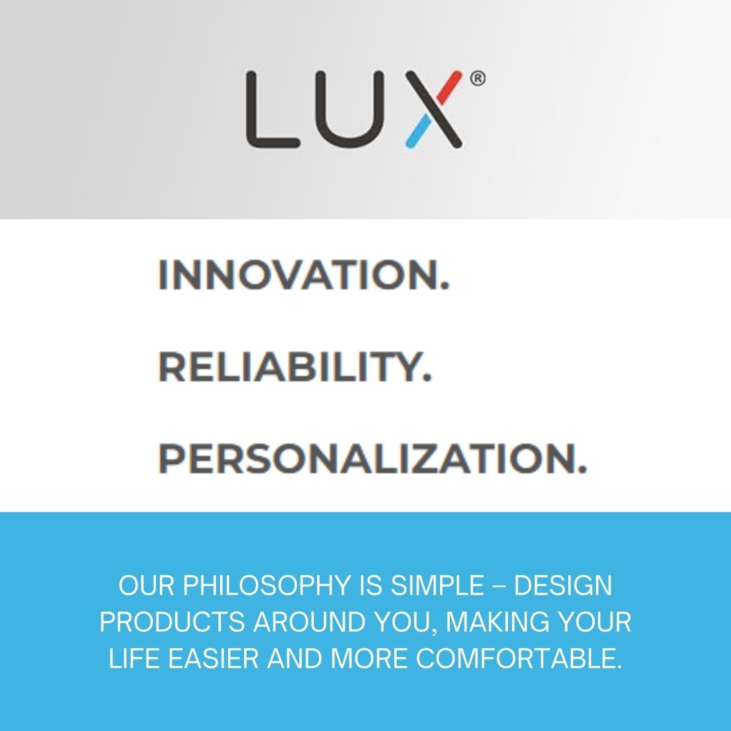 Lux Pro All in One Non Programmable/Programmable P711-Single, White