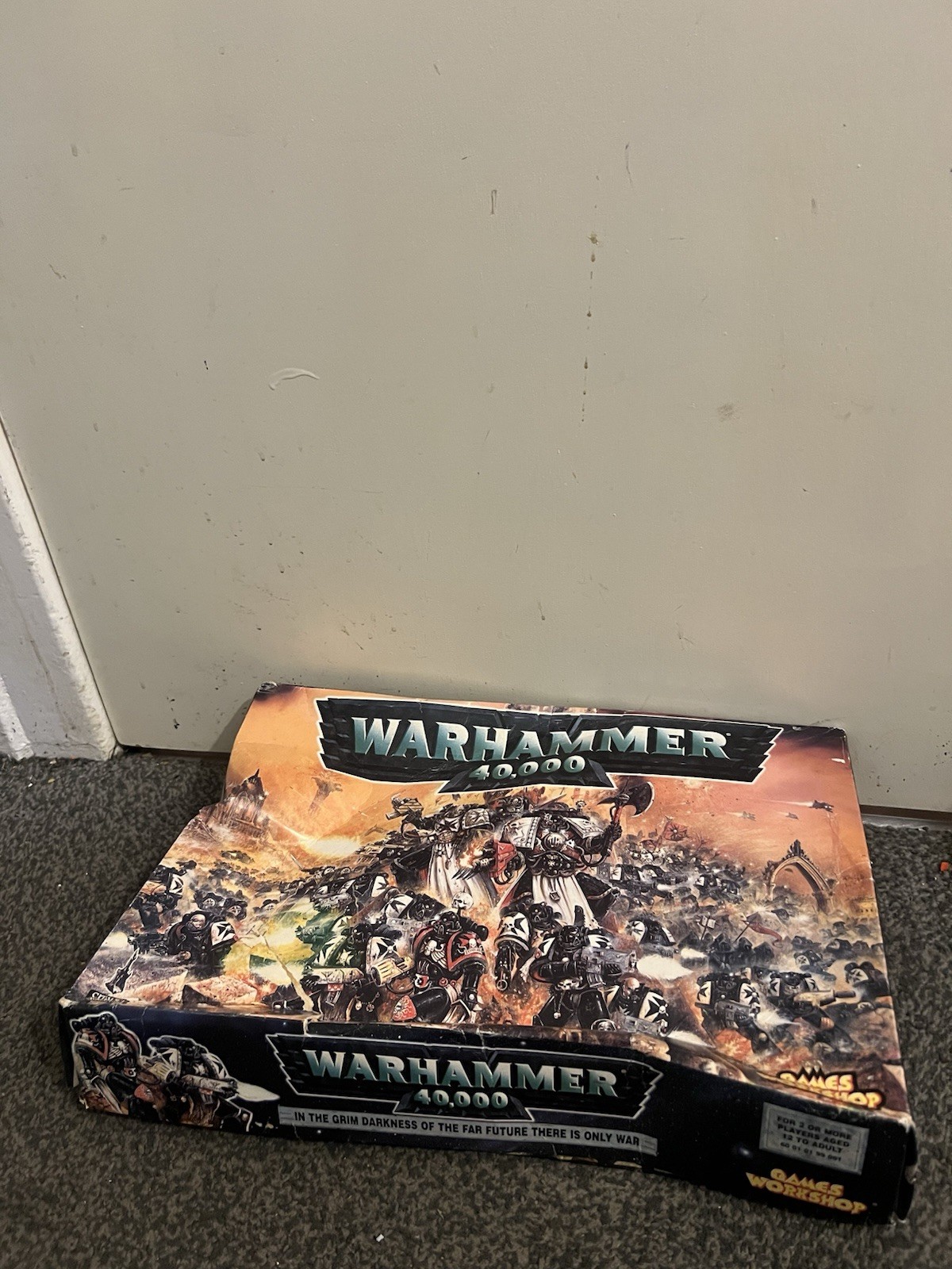 Warhammer 40k 3rd Edition Box Set Games Workshop Broken Box With Manuals