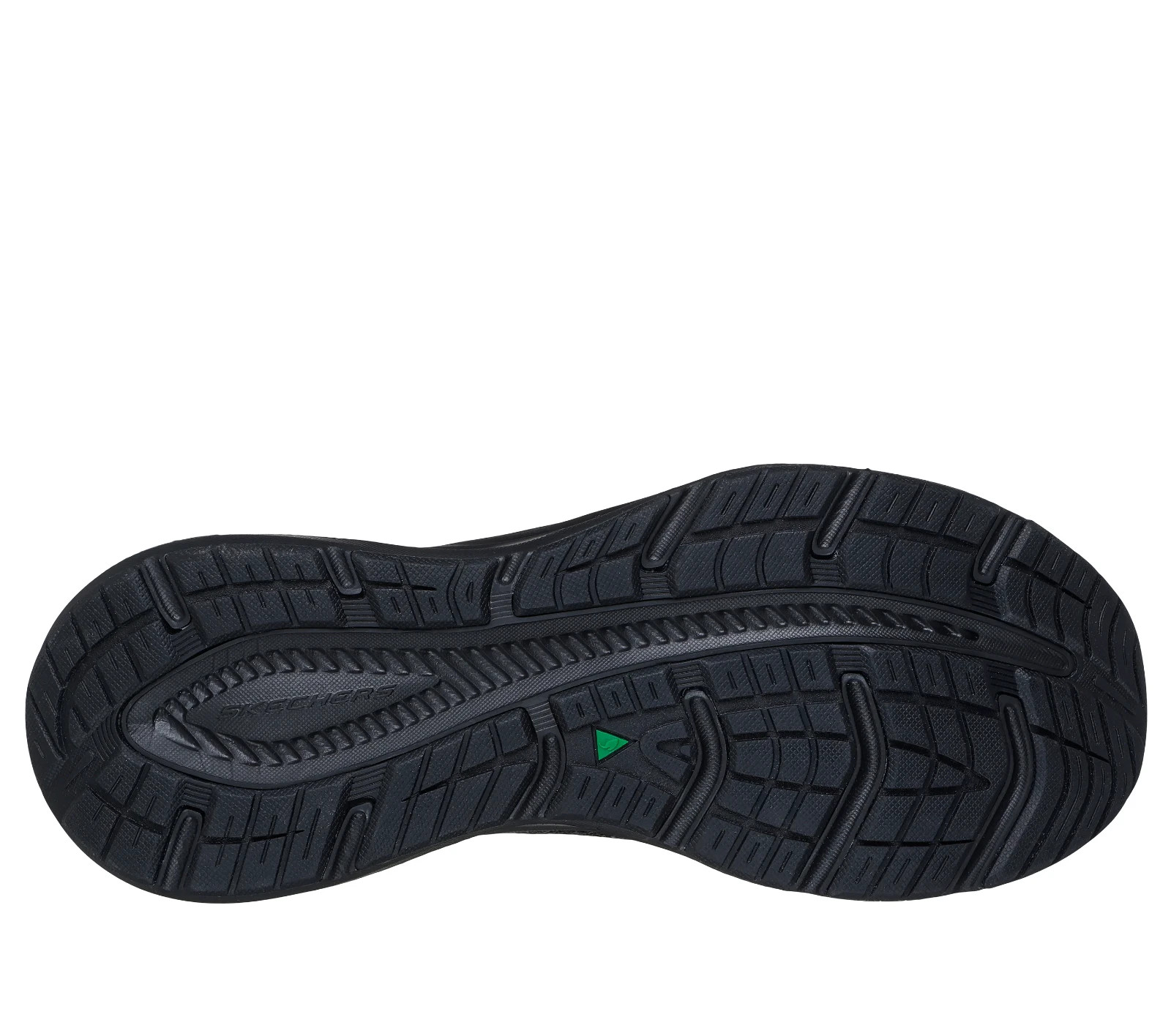 Skechers Shoes Men's Slip ins on Black Wide Fit Hands Free Relaxed Pillow 232839