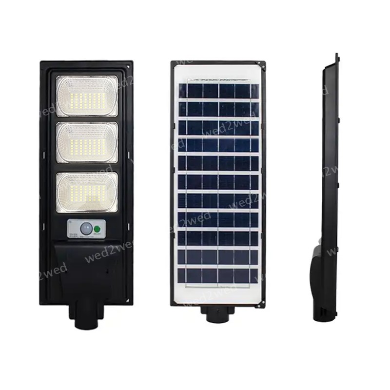 Solar Motion Sensor Street Lamp 450W Outside Security Energy Saving Timer IP65