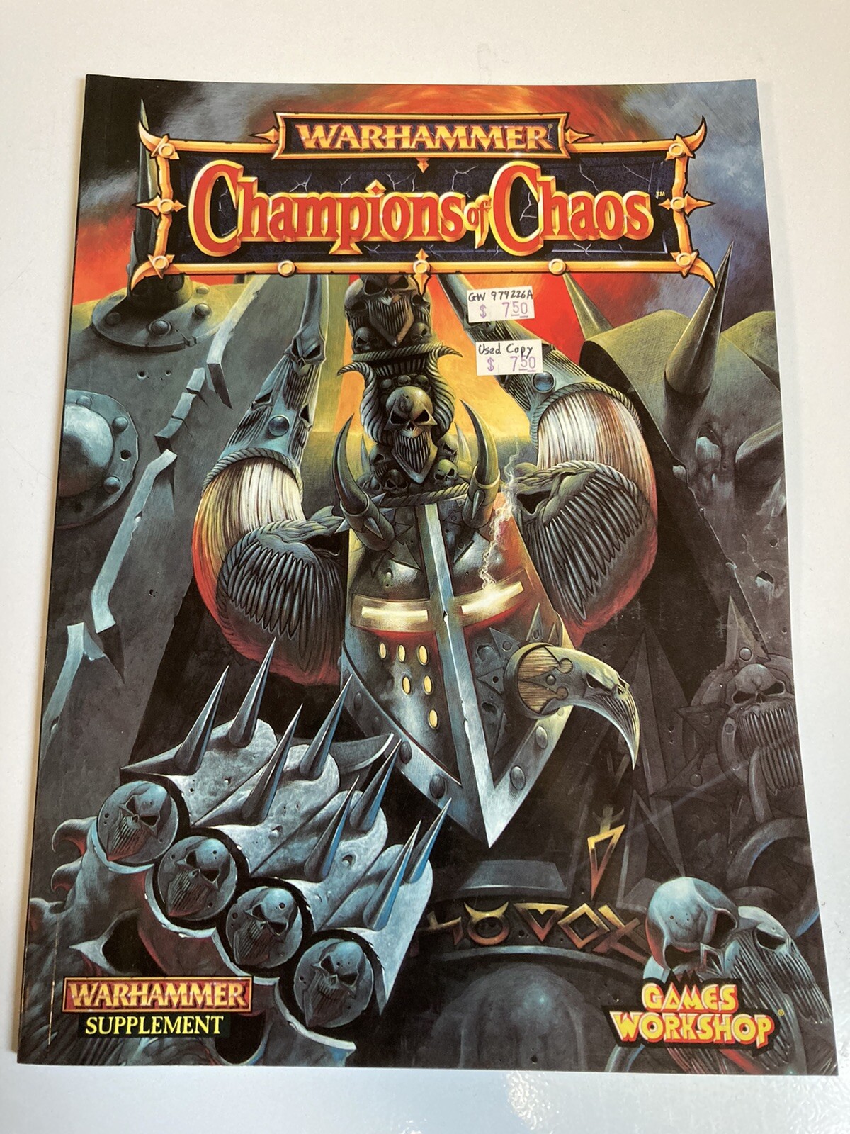 Games Workshop-Warhammer-Champions Of Chaos 1998