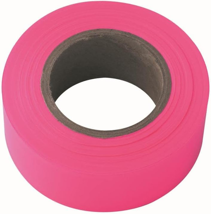 Tools Strait-Line Flagging Tape, 150-foot, Glo-Pink (65603)