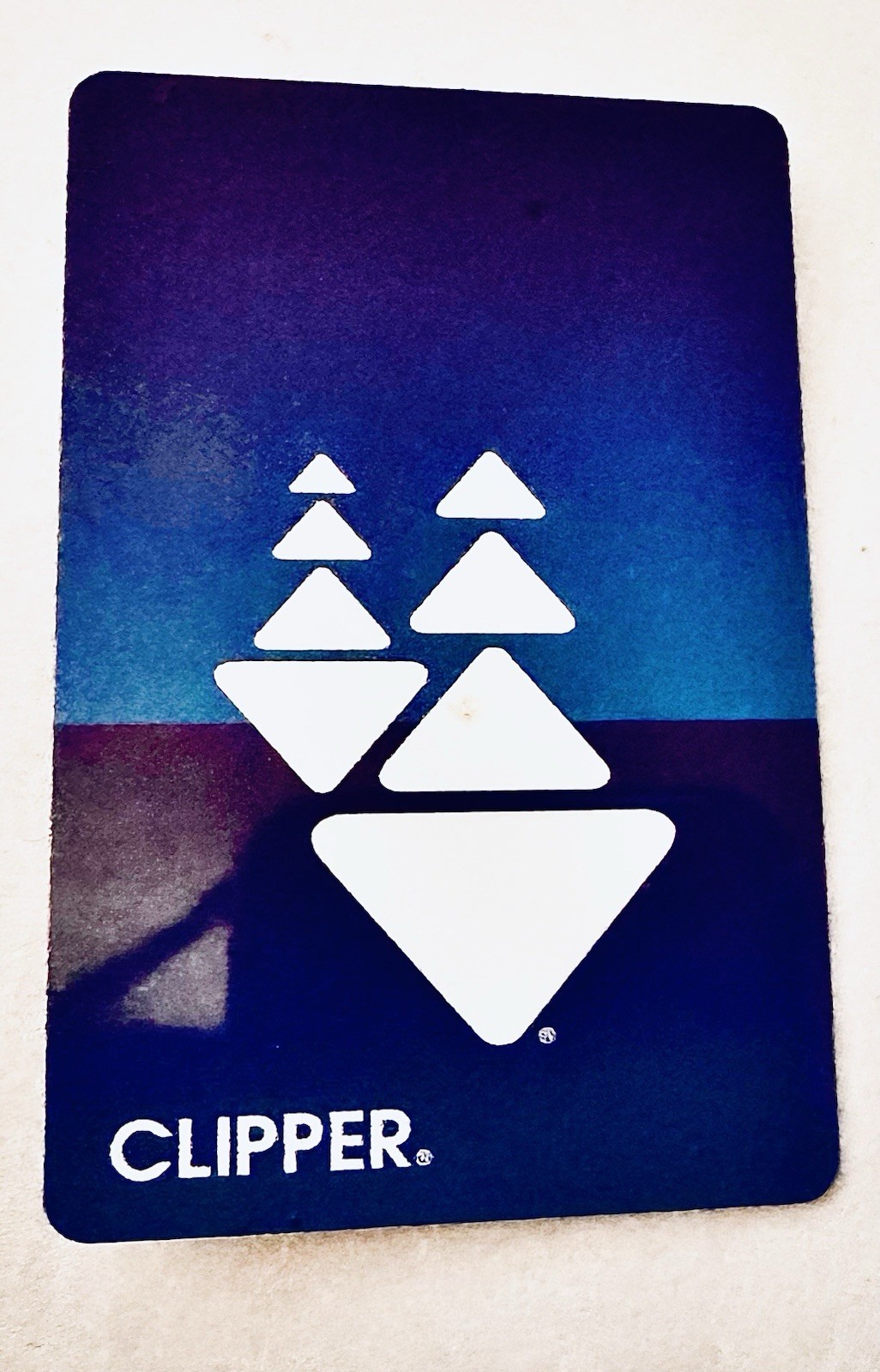Clipper $30 Travel Transit Fare Card, Northern California, No Expiration