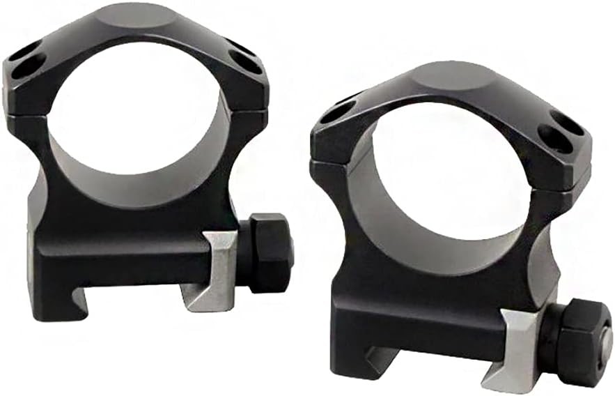 Nightforce X-Treme Duty Ultralight 34MM Ring Set 1.00"/Medium/4 Screws USED
