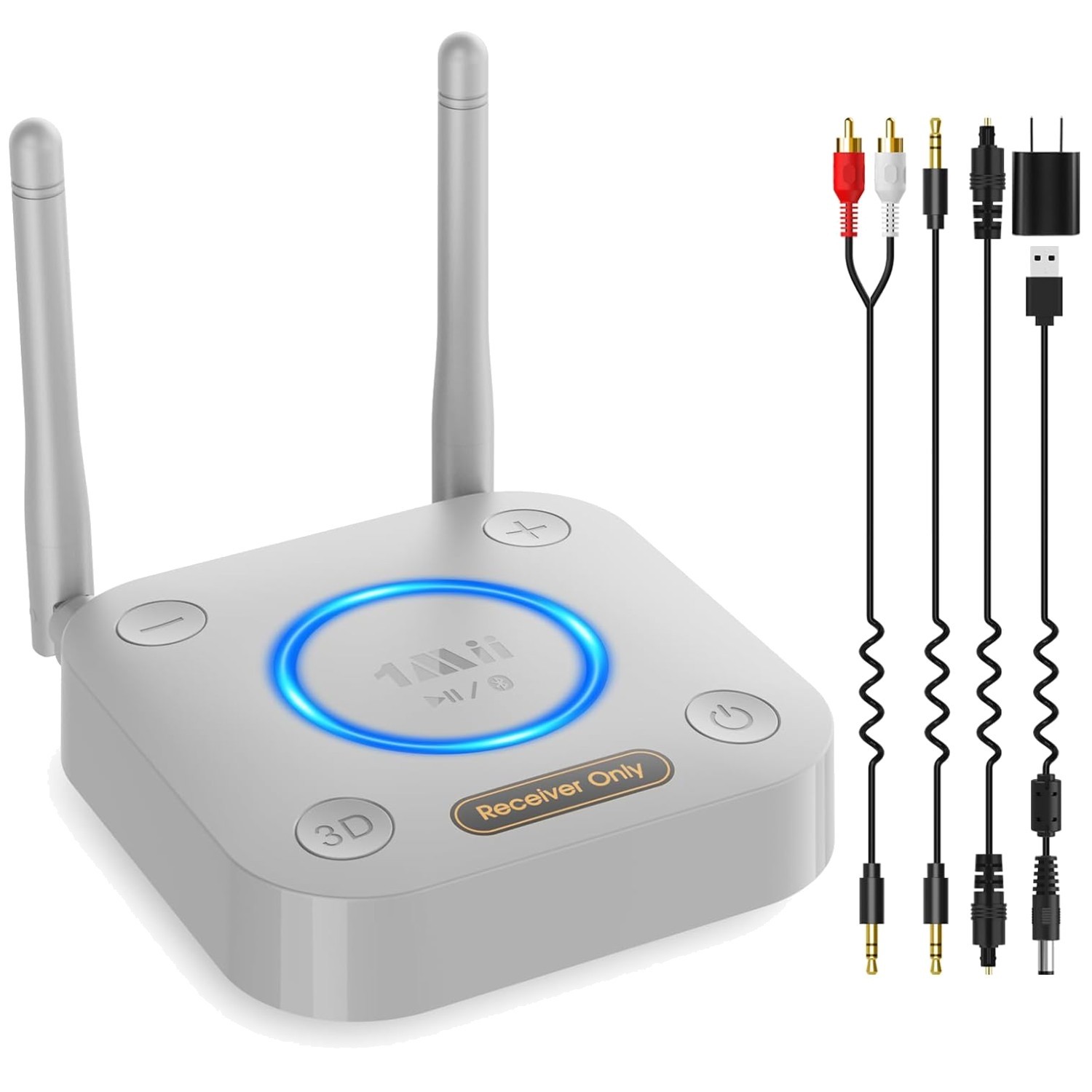 Hi-Fi Bluetooth Receiver for Home Stereo | 3D Surround Audio
