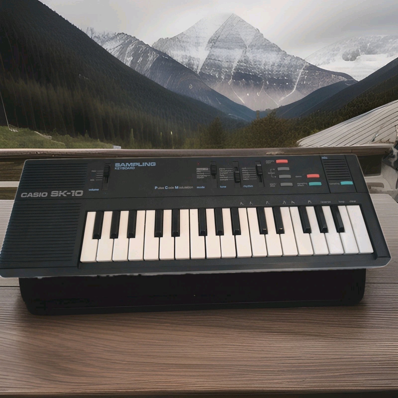 Casio SK-1 Vintage Sampling Keyboard Tested Working Read Description