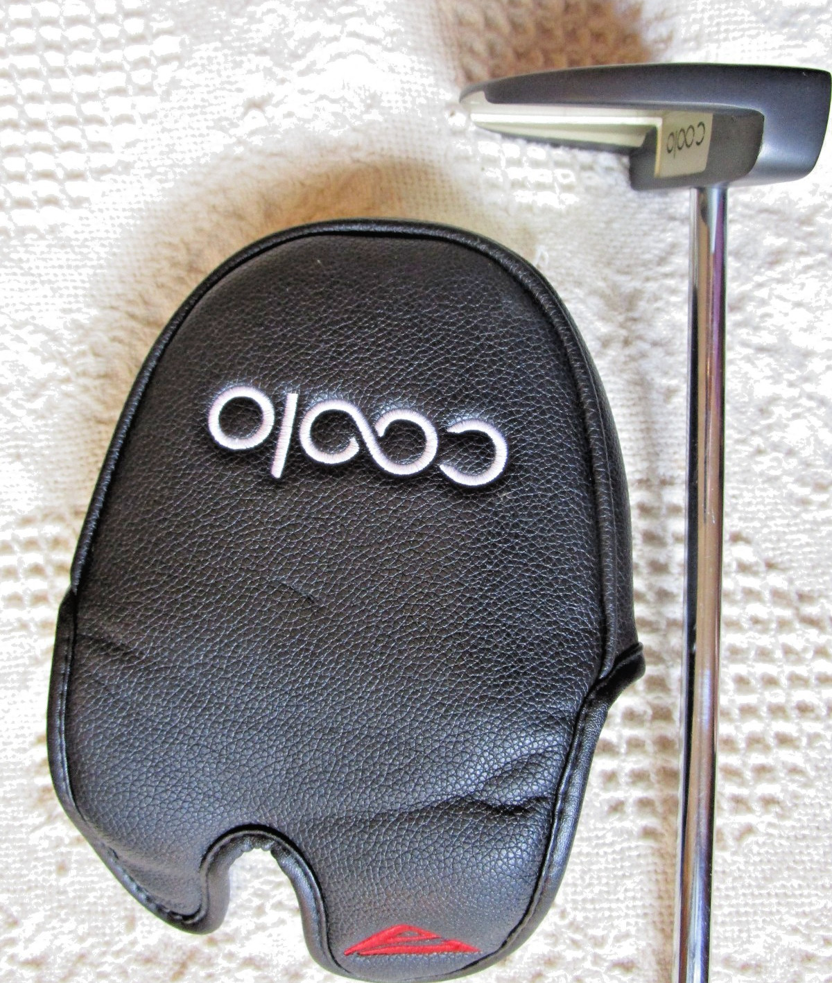 COOLO Low Torque Mallet Golf Putter, 38 inches long , putter cover