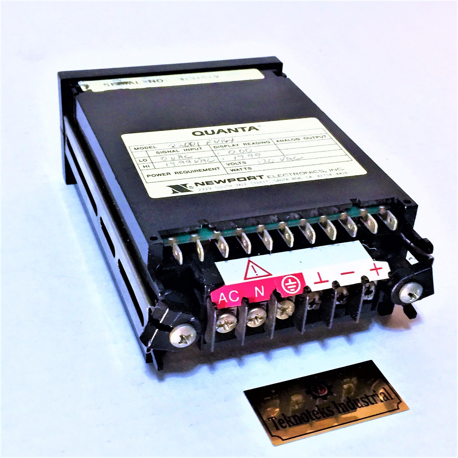 NEWPORT ELECTRONICS QUANTA Q2001F VR4 CONTROLLER
