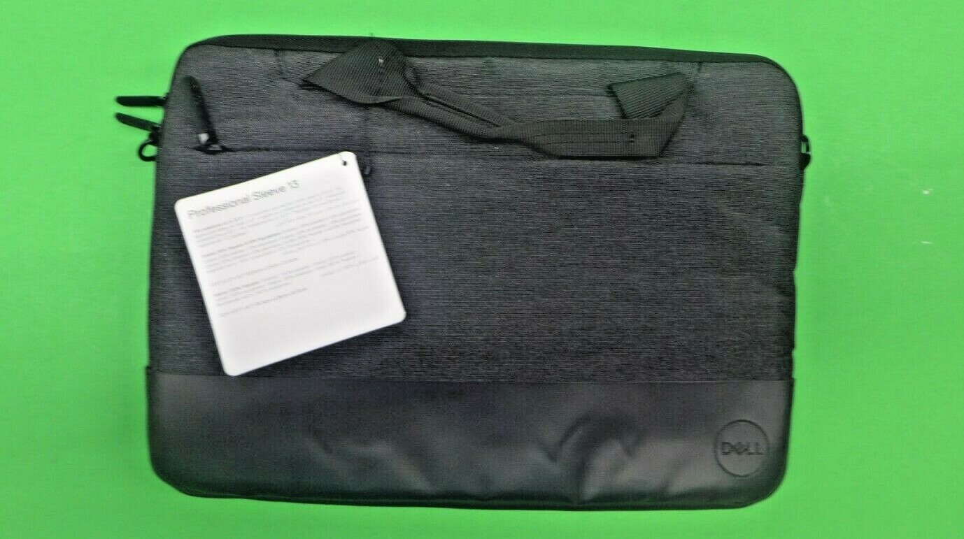 New Dell Professional Sleeve 13 Laptop Sleeve Carrying Case Grey KVK24