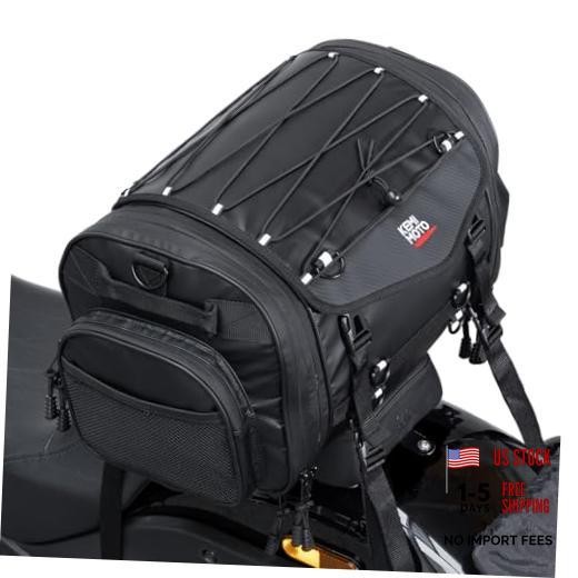 Motorcycle Travel Luggage Bags, Expandable Large Capacity Motorcycle 25L-30L