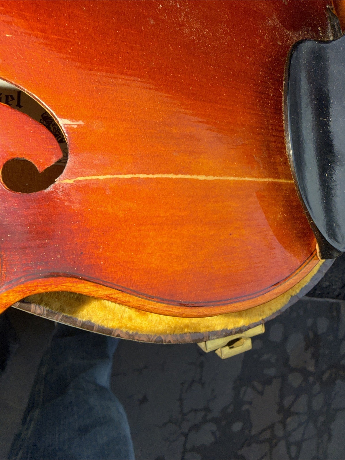C. Meisel Violin w/ Tourte Bow and Carrying Case
