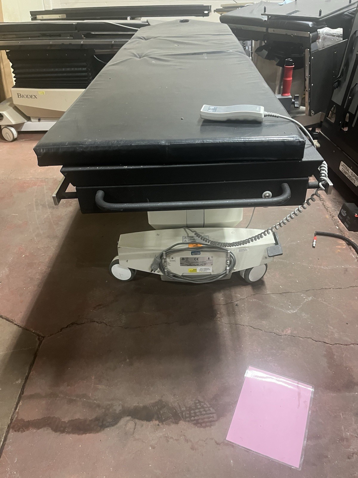 Biodex 058-846 Surgical C-Arm Float Top Table With Contour Tabletop, 115VAC