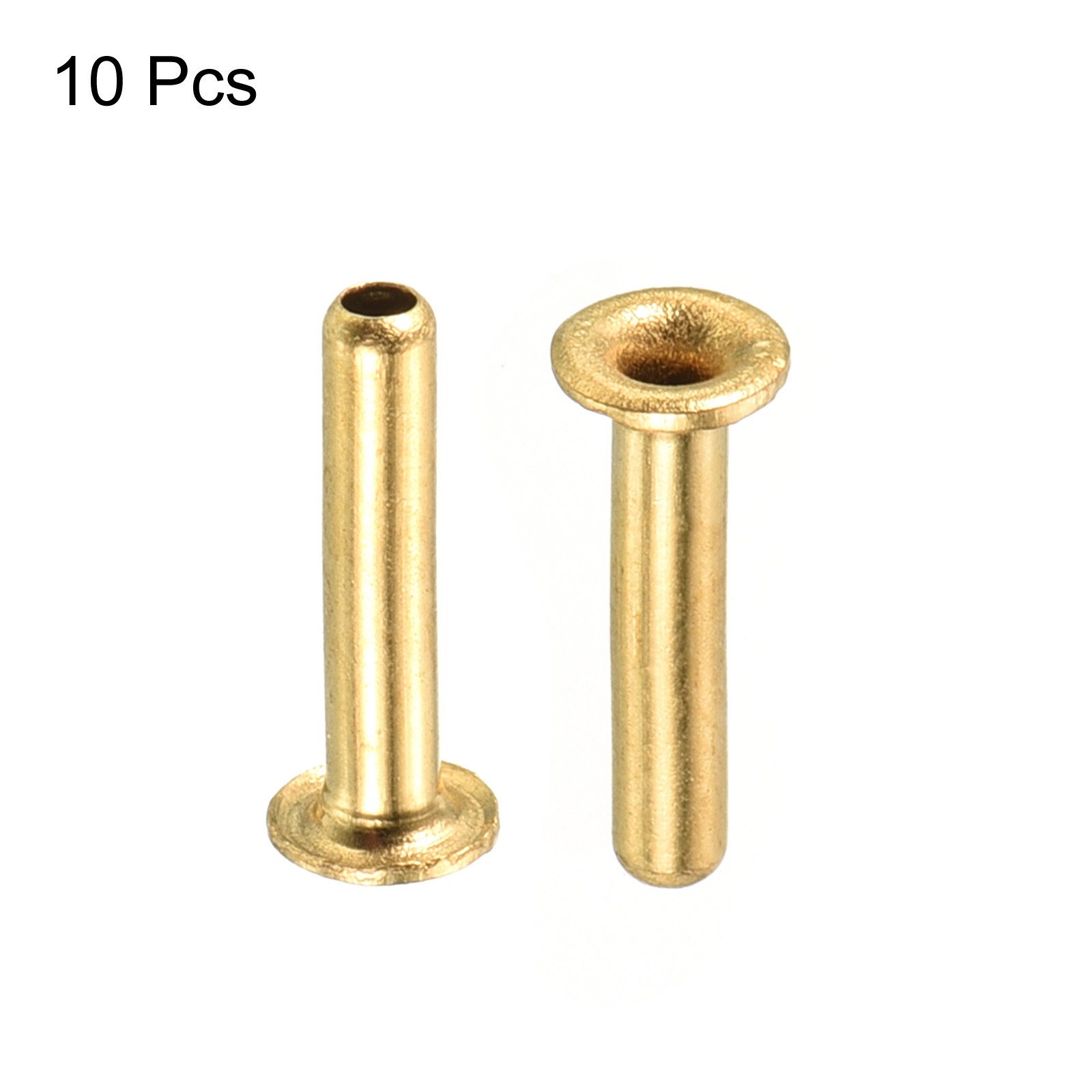 10pcs 2mm Tube Brass Compression Insert Tube Support Compression Sleeve Fitting