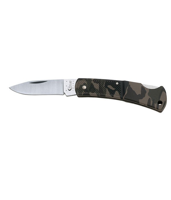 Case WR XX Pocket Knife Caliber Small Camo Lockback Item #662 - (Lt1225 L SS)...