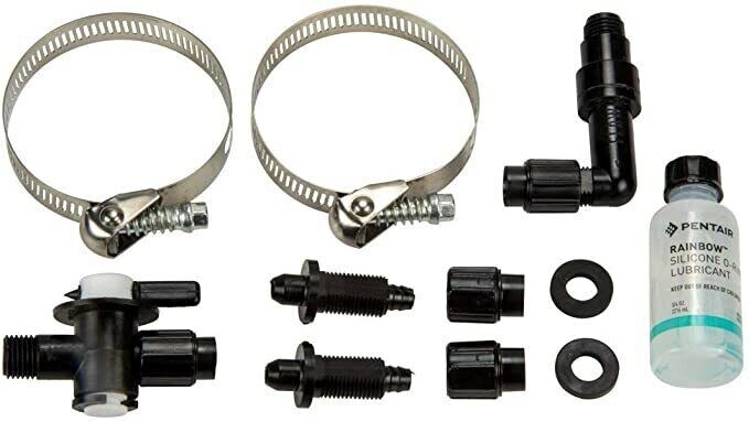 Pentair Rainbow 300 Offline Chlorinator Feeder Clamps and Fittings Parts Kit